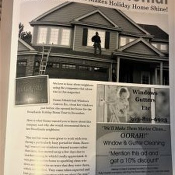 Windows Gutters - We were featured in Broadlands Living Magazine - Window Washing Near Me Windows Gutters - We were featured in Broadlands Living Magazine - Window Washing Near Me