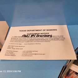 Something new at ALDI, gift cards!