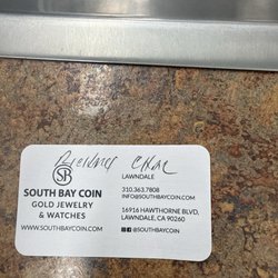 South Bay Coin - Here is info