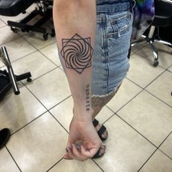 Daytona Hardcore Tattoo - Finished tattoo by Gio.
