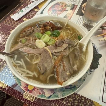 Siam Taste - Roasted Duck Noodle Soup Lunch - Thai Near Me - Sunnyvale, California