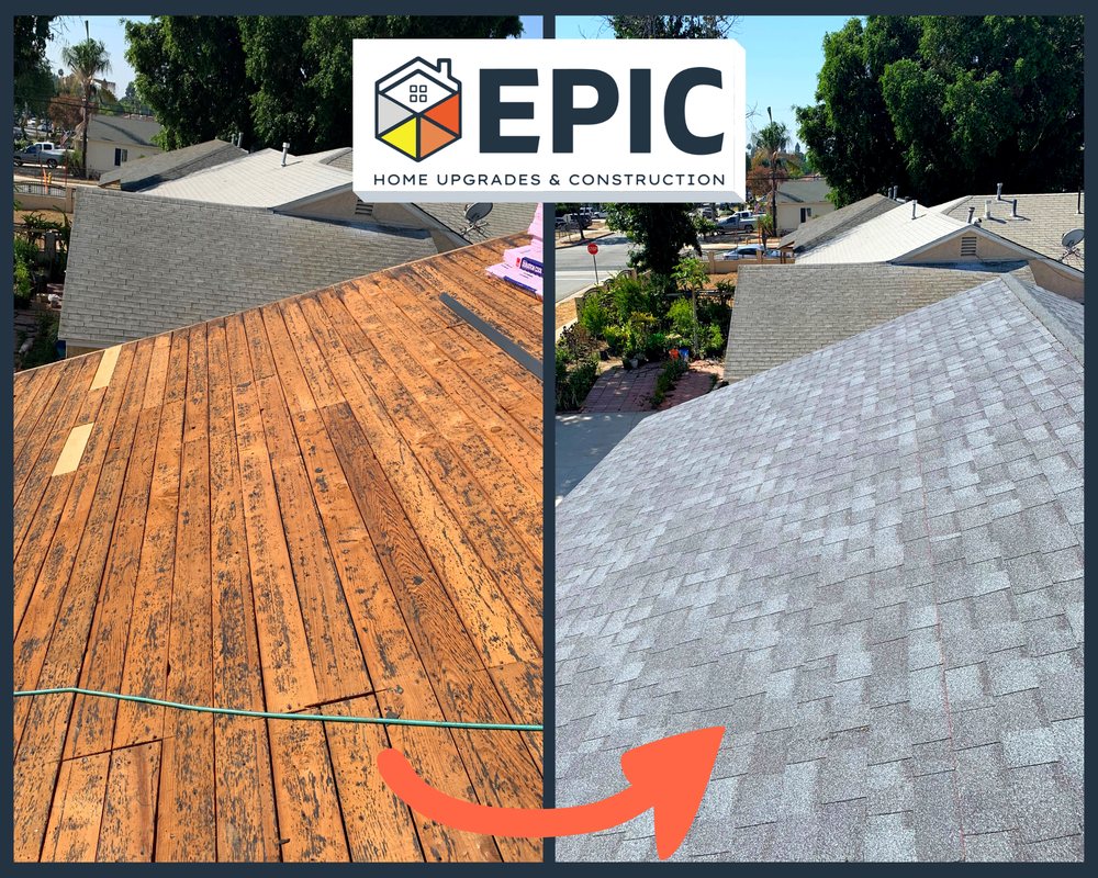 Slide of Epic Roof Replacement
