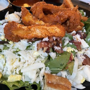 Double Dogs - Spicy Buffalo Chicken Tender Salad - Sports Bars Near Me - Lexington, Kentucky