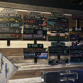 Beech Kombucha - Seasonal Winter Menu - Kombucha Near Me - St. Petersburg, Florida