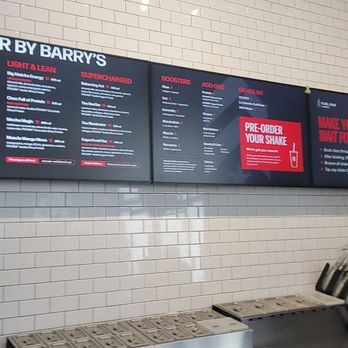 Barry's Long Beach - Protein menu - Trainers Near Me - Long Beach, California Barry's Long Beach - Protein menu - Trainers Near Me - Long Beach, California
