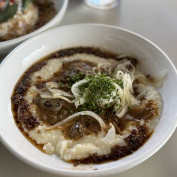Paperboy East - Mushroom grits - Coffee & Tea Near Me - Austin, Texas