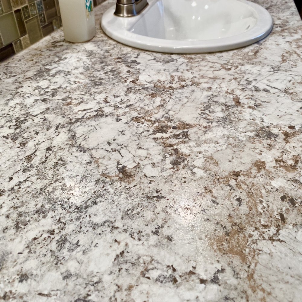 Tringhese Custom Countertops - Countertop looks just like granite, but it's way less expensive! - Countertop Installation Near Me - Hubbard, Ohio Tringhese Custom Countertops - Countertop looks just like granite, but it's way less expensive! - Countertop Installation Near Me - Hubbard, Ohio