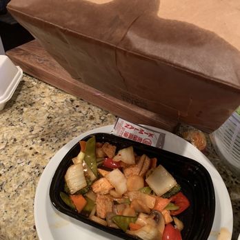 Shanghai Cottage - a meal in a takeout container - Japanese Near Me - Fairhope, Alabama