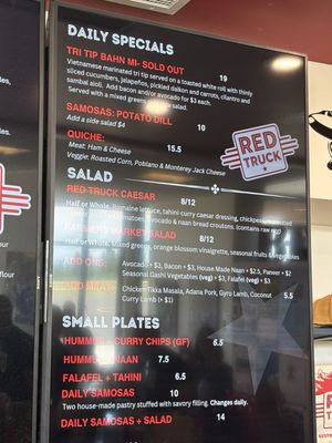 Menu photo 2 Red Truck Truckee, CA Menu photo 2 Red Truck Truckee, CA