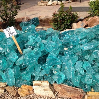 Zion Rock & Gem - Pretty blue rocks (come from glass factory in Oklahoma) @ Zion Rock & Gem - 4/3/14 - Gift Shops Near Me - Springdale, Utah Zion Rock & Gem - Pretty blue rocks (come from glass factory in Oklahoma) @ Zion Rock & Gem - 4/3/14 - Gift Shops Near Me - Springdale, Utah