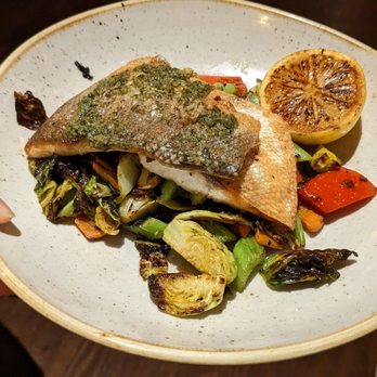 River Roast - Fire Roasted Branzino - American Near Me - Chicago, Illinois River Roast - Fire Roasted Branzino - American Near Me - Chicago, Illinois