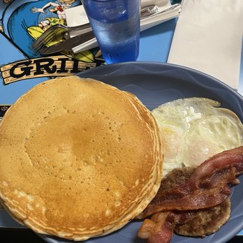 Cowboy Surfer Grill - Breakfast combo with pancakes - Breakfast & Brunch Near Me - Corona, California Cowboy Surfer Grill - Breakfast combo with pancakes - Breakfast & Brunch Near Me - Corona, California