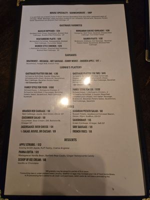Menu photo 7 Ludwig's Leavenworth, WA Menu photo 7 Ludwig's Leavenworth, WA