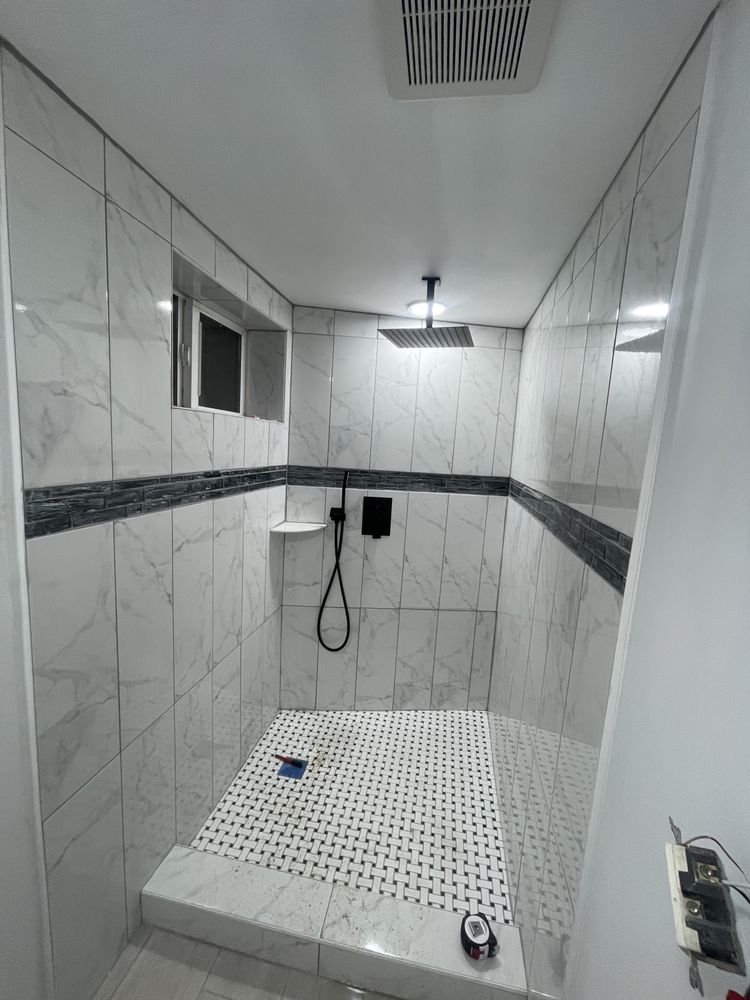 Slide of K’Sanchez plumbing