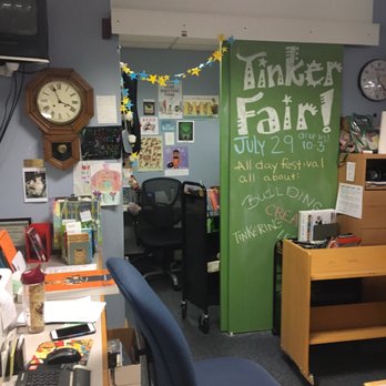 Booth & Dimock Memorial Library - Totes adorbs desk downstairs - Libraries Near Me - Coventry, Connecticut
