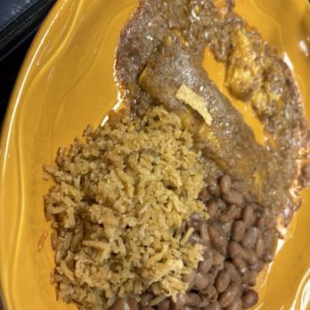 Ventura's Tamales - Rice, beans & enchilada. - Tex-Mex Near Me - Victoria, Texas