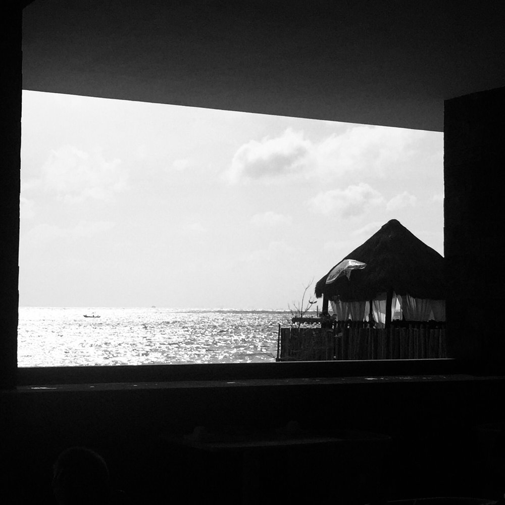La Cocina - View from restaurant in the morning with sound of waves crunching against the sand - International Near Me - Playa del Carmen, ROO La Cocina - View from restaurant in the morning with sound of waves crunching against the sand - International Near Me - Playa del Carmen, ROO