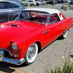 Boca Pizzeria - Novato - T-Bird in parking lot at Boca