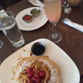 Claudia's - Cherry Apple pancakes - Bars Near Me - Brooklyn, New York