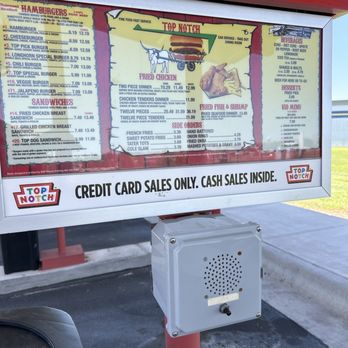 Top Notch - Outside kiosk - Burgers Near Me - Hutto, Texas Top Notch - Outside kiosk - Burgers Near Me - Hutto, Texas