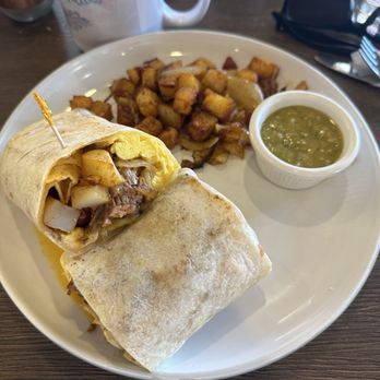 Red Maple - Brisket breakfast burrito - Cafes Near Me - Los Angeles, California Red Maple - Brisket breakfast burrito - Cafes Near Me - Los Angeles, California