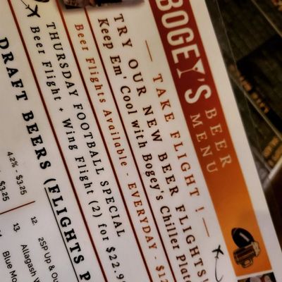 Menu photo 5 Bogey's Sewell, NJ
