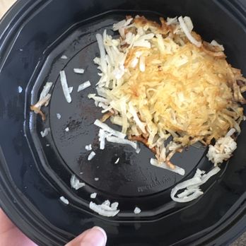 Denny's - Don't order their sides of hash browns. You basically get one spoonful for almost 6$. - Diners Near Me - Fontana, California