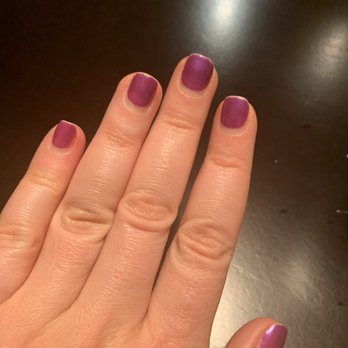 Spa O - 8-day old mani, after pool and hot tub - Nail Salons Near Me - Chicago, Illinois Spa O - 8-day old mani, after pool and hot tub - Nail Salons Near Me - Chicago, Illinois