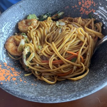 Sakura Bistro - Shrimp lo mein - Asian Fusion Near Me - Magnolia, Texas Sakura Bistro - Shrimp lo mein - Asian Fusion Near Me - Magnolia, Texas