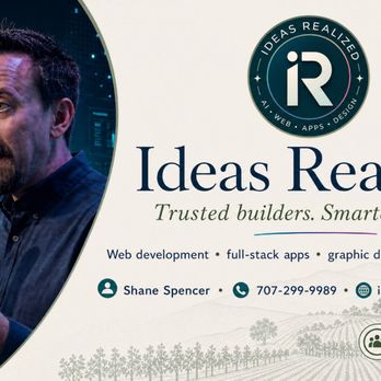 Ideas Realized - Software Development Near Me - Santa Rosa, California Ideas Realized - Software Development Near Me - Santa Rosa, California