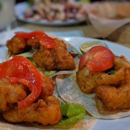 Fried fish tacos