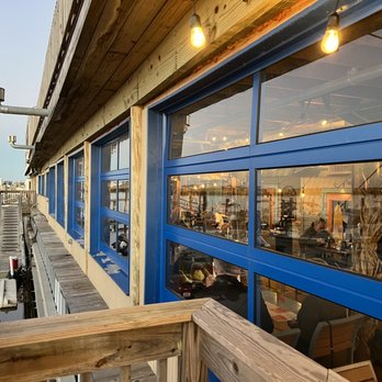 The Surfing Pig - Garage doors come up - Seafood Near Me - North Wildwood, New Jersey The Surfing Pig - Garage doors come up - Seafood Near Me - North Wildwood, New Jersey