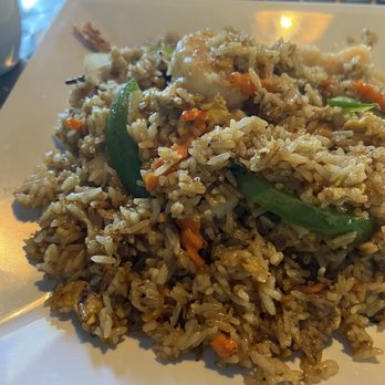 Royal YUM - Spicy Basil Fried Rice with shrimp - Thai Near Me - Denton, Texas