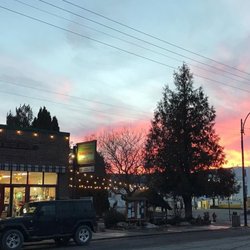 Tonasket Natural Foods - Colorful sunset at the Tonasket Natural Foods Co-op