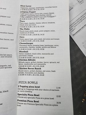 Menu photo 3 Hatcher Pass Pizza Palmer, AK
