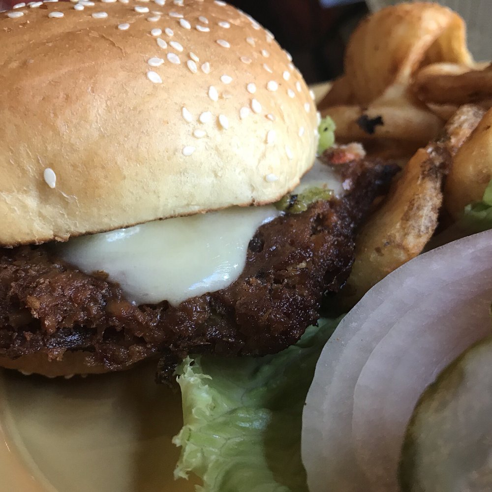 The Kosmos - Veggie burger - Bars Near Me - Albuquerque, New Mexico The Kosmos - Veggie burger - Bars Near Me - Albuquerque, New Mexico