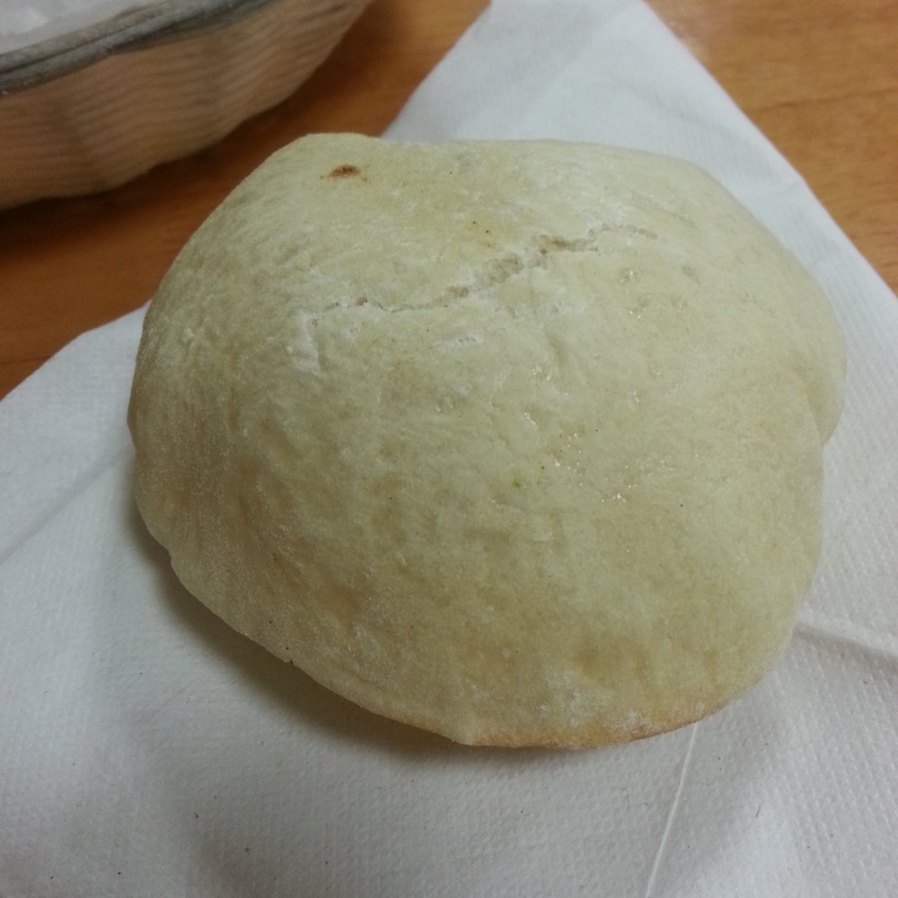 Dimassi's Mediterranean Buffet - Peetugh bread.. hollow inside...tres exotic - Mediterranean Near Me - Richardson, Texas