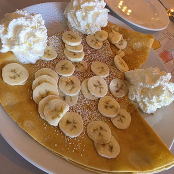 Le Petit Prince - Crepe with banana & Whipped cream - Creperies Near Me - Henderson, Nevada