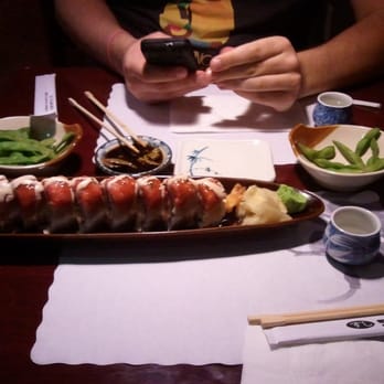 Sushi Dake - Firecracker roll (spicy tuna and shrimp tempura) - Sushi Bars Near Me - Anaheim, California
