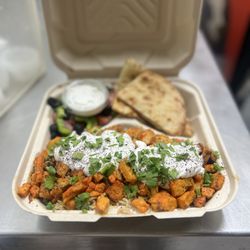 City Pizza & Kabob House - The chicken over rice