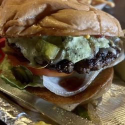BOGO burgers on Wednesday- they're ok. This must be mushroom Swiss?