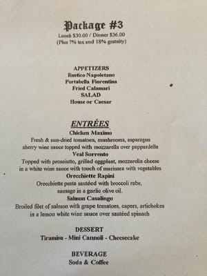 Menu photo 7 Villa Francesco's Pennington, NJ