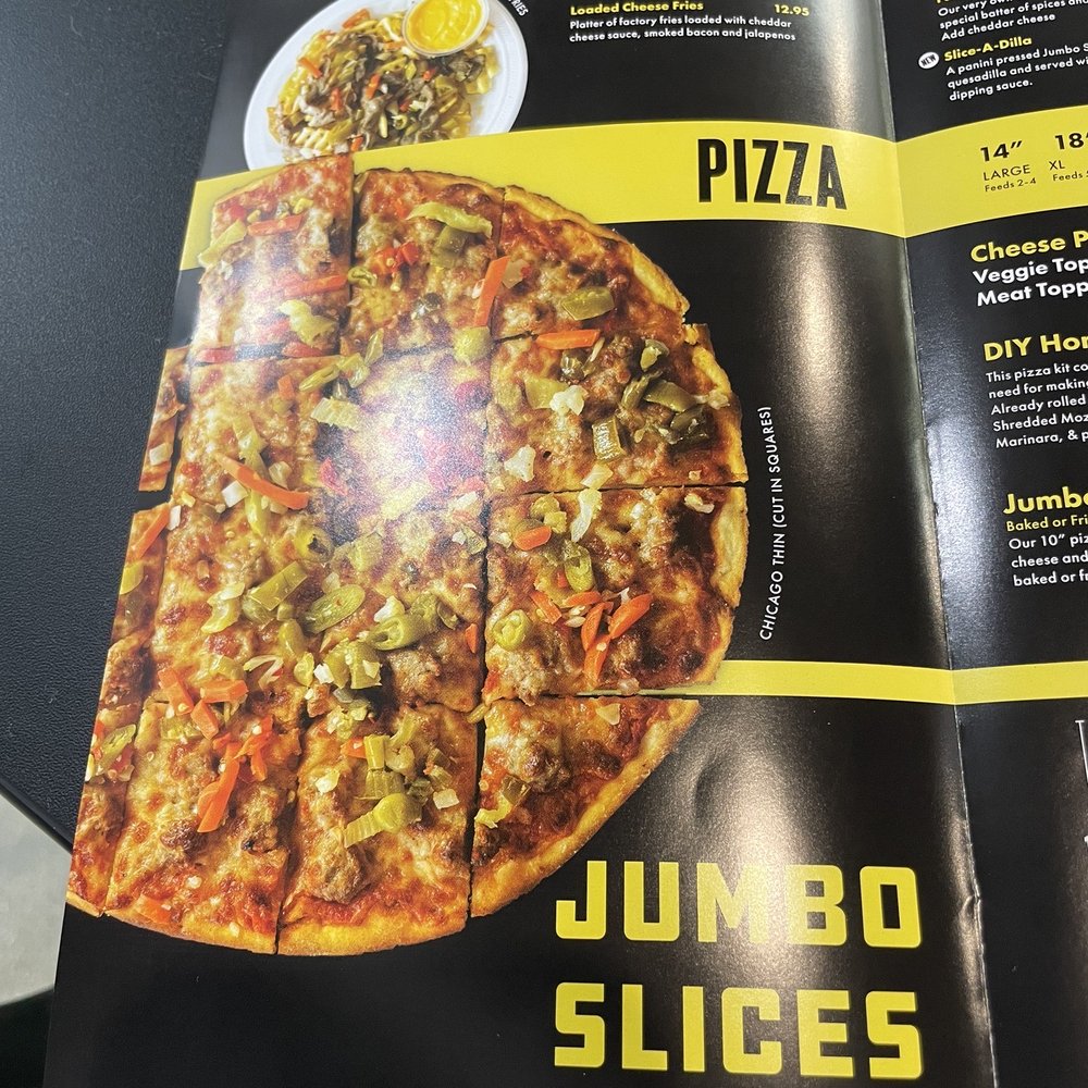 Slice Factory - Menu - Pizza Near Me - Lyons, Illinois