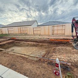 At the start of construction At the start of construction