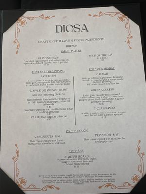 Menu photo 6 Diosa Pinole, CA