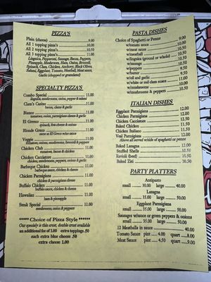 Menu photo 1 Ray's Pizza New Bedford, MA