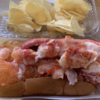 Pauli's - Lobster Roll (cold) with chips - Sandwiches Near Me - Boston, Massachusetts Pauli's - Lobster Roll (cold) with chips - Sandwiches Near Me - Boston, Massachusetts
