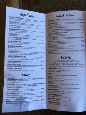 Menu photo 4 Panai Thai Restaurant Largo, FL