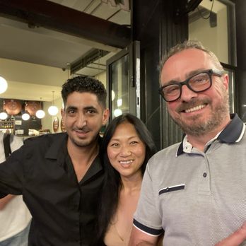 La Bombeta - Our awesome waiter! - Tapas Bars Near Me - Barcelona, B