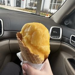 Scoops and Sweet Bubbles 2 - Mango Ice Cream in Waffle Cone